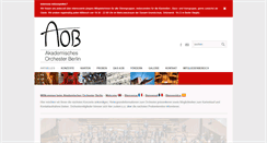 Desktop Screenshot of aob-ev.de